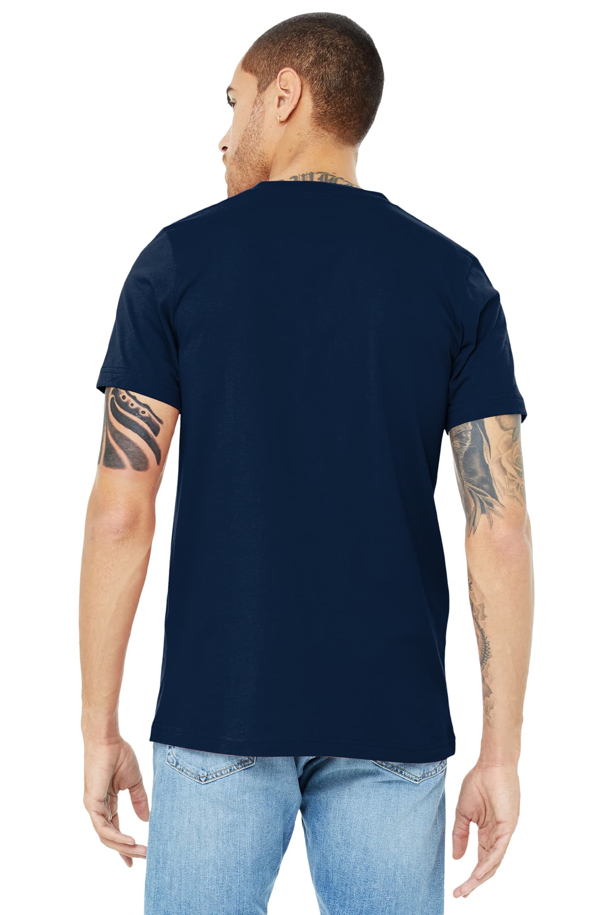 BELLA+CANVAS® Unisex Jersey Short Sleeve V-Neck Tee — alternate view